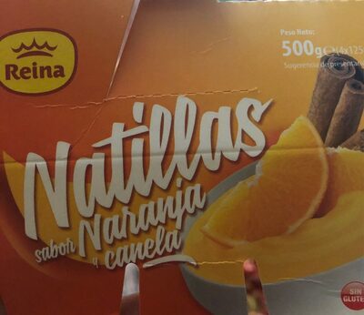 Natilla sabor naranja y canela - 8420756004725