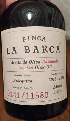 Aceite de oliva ahumado variedad Arbequina botella 250 ml - 8421401201292