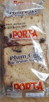 Plum-Cake de frutas y pasas - 8421411010938