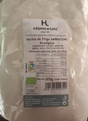 Harina de trigo sarraceno - 8421615022300