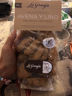 Galletas de avena y lino - 8421660060234