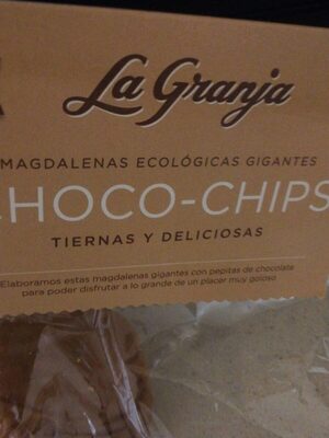 Magdalenas ecologicas gigantes choco-chips - 8421660065130