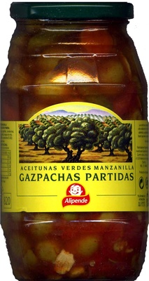 Aceitunas Verdes Manzanilla Partidas Gazpacha - 8421691712232