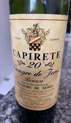 Capirete 20 vinaigre de xeres - 8422019901079