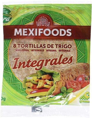 Tortilla mejicanas de trigo integrales - 8422424100500
