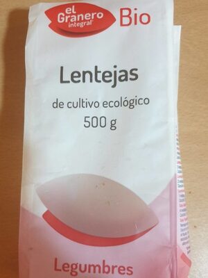 Lentejas de cultivo ecológico - 8422584018028