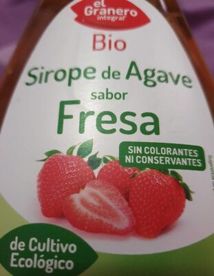 Sirope de Agave sabor fresa - 8422584019209