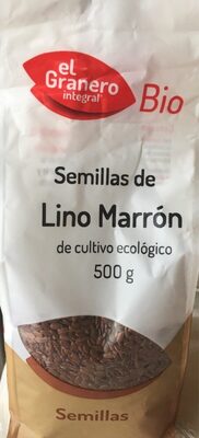 Semillas de lino marron - 8422584019278