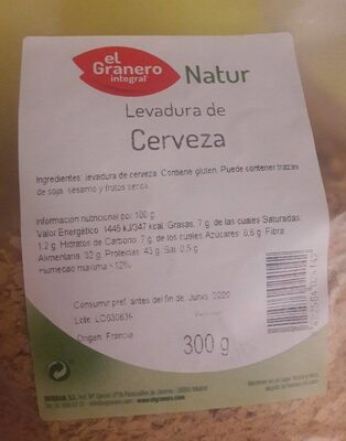 Levadura de cerveza - 8422584024142