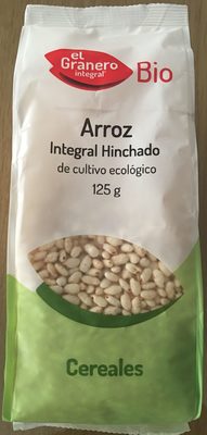 Arroz integral hinchado de cultivo ecológico - 8422584030297