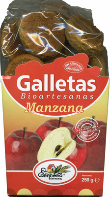 Galletas bioartesanas con manzana - 8422584030471