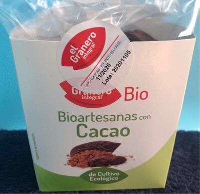 Galletas bioartesanas con cacao - 8422584030754