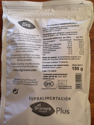 Psyllium 150GR Bio E. g - 8422584041026