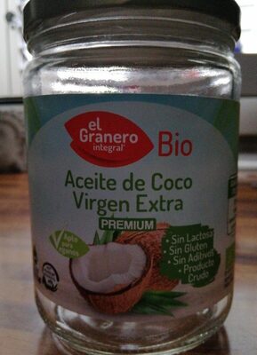 Aceite de coco virgen extra Bio - 8422584044065