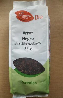 Arroz negro de cultivo ecológico - 8422584048537