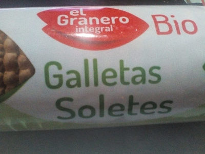 Bio galletas soletes ecológicas - 8422584054194