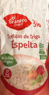 Bio tortitas de espelta de cultivo ecológico - 8422584068368