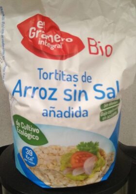 Tortitas de arroz sin sal - 8422584068474