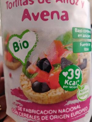 Tortitas de arroz y avena - 8422584314700