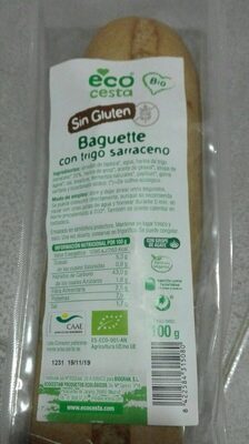 Baguette con trigo sarraceno - 8422584315080