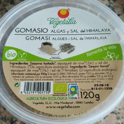 Gomasio - Algas y Sal del Himalaya - 8422791005750