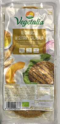 Vegeburger de seitan y calabaza - 8422791007686