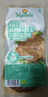 Vegeburger cereales kale, garbanzo y sarraceno - 8422791009352