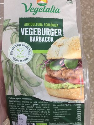 Vegeburger barbacoa - 8422791009550
