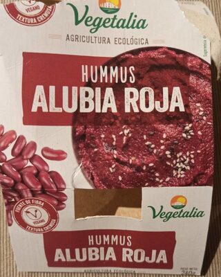 Hummus Alubia Roja - 8422791011249