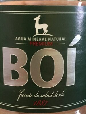 Agua mineral natural boi - 8422897010337
