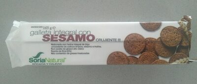Galletas integrales con sésamo - 8422947060107