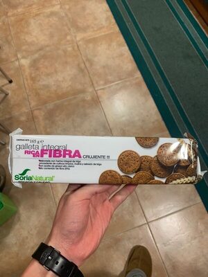 Galleta integral rica en fibra - 8422947060121