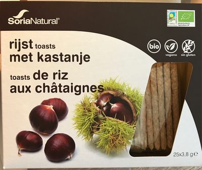 Toasts de riz aux chataignes - 8422947289645