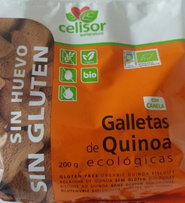 Galletas de quinoa ecológicas - 8422947400026