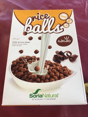Cereales Rice Balls Bolitas Arroz Integral - 8422947805210