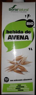 Bebida de avena bio - 8422947900014