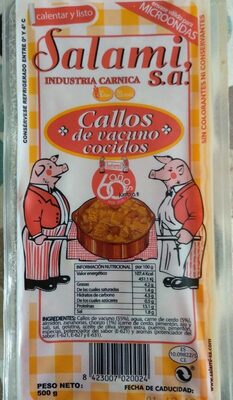 Callos de vacuno Salami S.A. - 8423007020024