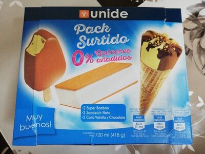 Pack surtido helados - 8423086010237
