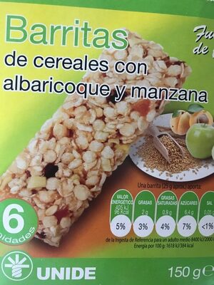Barritas de cereales - 8423086017595