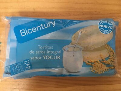Tortitas de arroz integral sabor yogur packs - 8423207000093