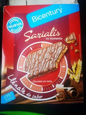 Sarialis saciantes de cereales con chocolate con leche - 8423207208529