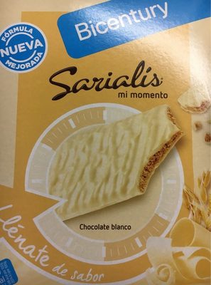 Sarialis saciantes de cereales con chocolate blanco - 8423207208543