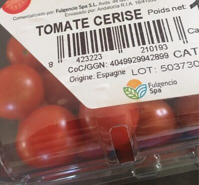 Tomate cerise - 8423223210193
