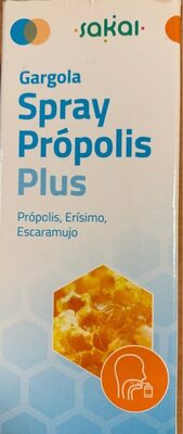 Gargola Spay Própolis Plus - 8423245060127