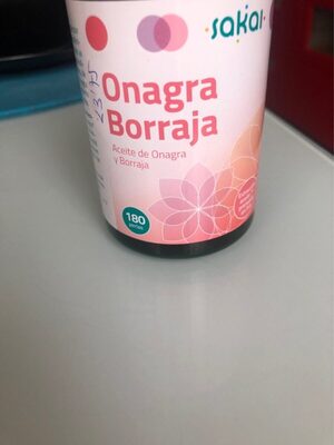 Aceite de onagra y borraja - 8423245270182