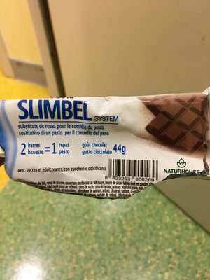 Kiluva Slimbel Saciante Chocolate Snack Bars Box - 8423263900269