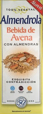 Bebida de avena con almendras - 8423352800173