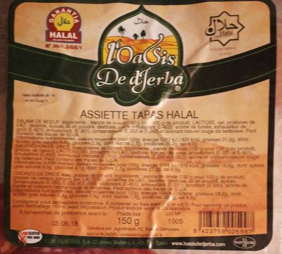 Assiette tapas halal - 8423759005997