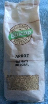 Arroz Basmati Integral Biocop - 8423903014264