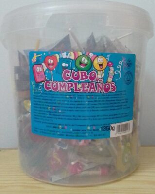 Cubo Cumpleaños-Caramelos - 8424621000133